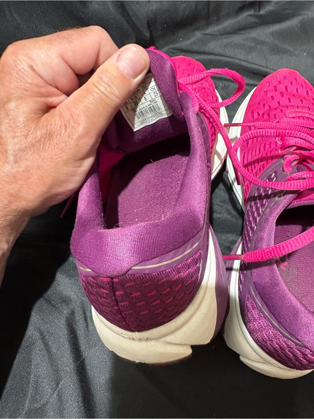 Brooks Women's Magenta-Pink Running Shoes - Picture 5 of 6
